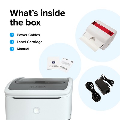 Zebra ZSB-DP14 Efficient Thermal Label Printer with Eco-Friendly Cartridges