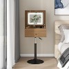 ELECWISH Vanity Tables, Rotating 3 in 1 Flip Top Adjustable Small Makeup Vanity Desk with Mirror and Lights for Bedroom - 2 of 4