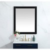 Elegant Lighting Aqua vanity mirror 30x36 inch in black - 2 of 4