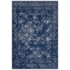 Machine Washable Vintage Floral Rug - Low Pile Non-Slip & Stain Resistant Carpet , Beige 5x7 - 4 of 4