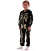 #followme Glow In The Dark Skeleton Adult Bodysuit Pajamas - 2 of 3