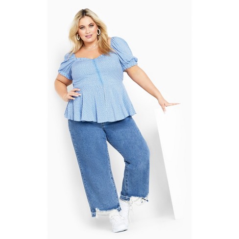 Ccx | Women's Plus Size Top Imogen - 12 Plus : Target