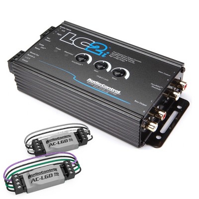 AudioControl LC2i 2 Channel Line Out Converter with Accubass and Subwoofer Control with 1 Pair AudioControl AC-LGD 60 Load generating device