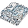 Area Rug for Living Room,9x12 Machine Washable Vintage Rug Carpet for Bedroom Dinning Room,Distressed Area Rug Indoor Non Slip - 3 of 4