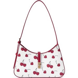 Shoulder Bag for Women, Handbag Hobo Bags Vegan Leather Crossbody Purse with Adjustable Strap - 1 of 4