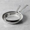 Henckels Clad H3 2-pc Stainless Steel 8-in & 10-in Fry Pan Set - 2 of 3