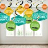 Big Dot of Happiness Still Got Class - High School Reunion Party Hanging Decor - Party Decoration Swirls - Set of 40 - 3 of 4