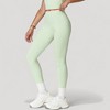 Anna-Kaci Active Women's High Waist Seamless Leggings with Tummy Control and Sculpting Fit for Active or Casual Everyday Wear - 3 of 4