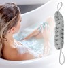 Unique Bargains Bath Durable Shower Loofah Body Sponge 11.42"x2.20"x1.97" 1 Pc - 2 of 4