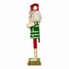 Kurt Adler 15-Inch Wooden Yoga Santa Nutcracker - 3 of 4