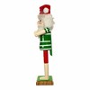 Kurt Adler 15-Inch Wooden Yoga Santa Nutcracker - image 3 of 4