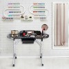 Costway Black Manicure Nail Table Portable Station Desk Spa Beauty Salon Equipment - 4 of 4