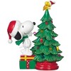 Peanuts Snoopy Christmas Tree Figurine 14" Tall Battery-Operated - 3 of 3