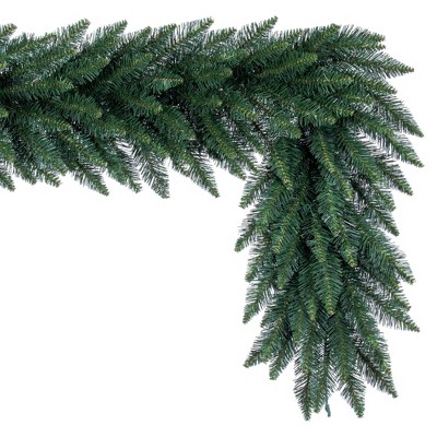 27-inch Green PVC Outdoor Christmas Garland