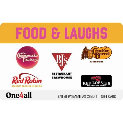 OC Food & Laughs Gift Card $75 (Mail Delivery)