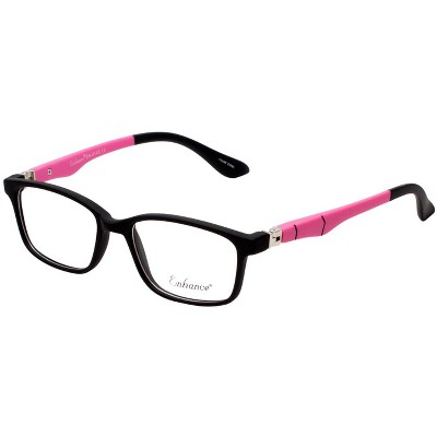 New York Eye Enhance Kids Designer Reading Glasses Matte Black/Blue EN4143 44 mm