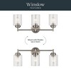 Kichler Lighting Winslow 3 - Light Vanity in  Brushed Nickel - 4 of 4