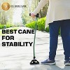 Swing Cane Ultimate Grip for Ultimate Support. Ergonomic Comfort, Designed for Stability, Built for Safety. Reliable Every Step of The Way. - 3 of 4