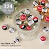 Big Dot of Happiness Red Grad - Best is Yet to Come - 2025 Red Graduation Party Small Round Candy Stickers - Party Favor Labels - 324 Count - 2 of 4