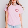 S.W.Smiley Fishing Club Anchor - Women's Short Sleeve Graphic T-Shirt - 2 of 4