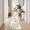 Non Slip Runner Rugs 2x7 Washable Abstract Kitchen Carpet Ultra Thin for Hallway & Bedroom - 2 of 4