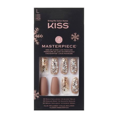 Kiss Masterpiece Limited Edition Fake Nails - Beige - 30ct