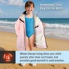 Catalonia Swim Parka for Kids Teens, Lightweight Waterproof Windproof Swim Jacket, Fleece-Lined Warm Changing Coat for Swim Lessons, Beach - 4 of 4