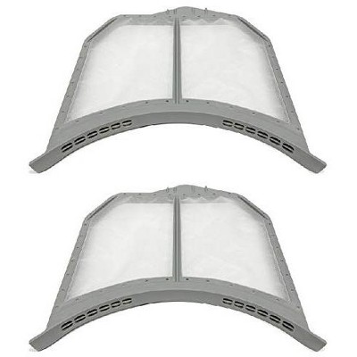 Nispira Lint Trap Screen Filter Replacement Compatible with Whirlpool Amana Crosley Cloth Dryer Part W10516085 WPW10516085, 2 Filters