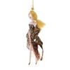 De Carlini Italian Ornaments 7.0 Inch Macey In Cooper Dress Christmas Tree Ornament , Fashionista Vogue Chic (1PC) - 3 of 3