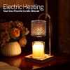 FAAYFIAN Adjustable Candle Warmer Lamp with Timer,Wood Base Metal Shade,Birthday Gifts for Women Mom - 3 of 4
