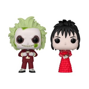 Funko POP! Movies: Beetlejuice and Lydia Deetz Vinyl Figures - 2pk - 1 of 3