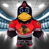 Bleacher Creatures Chicago Blackhawks Tommyhawk 24" Mascot Bleacher Buddy - 4 of 4