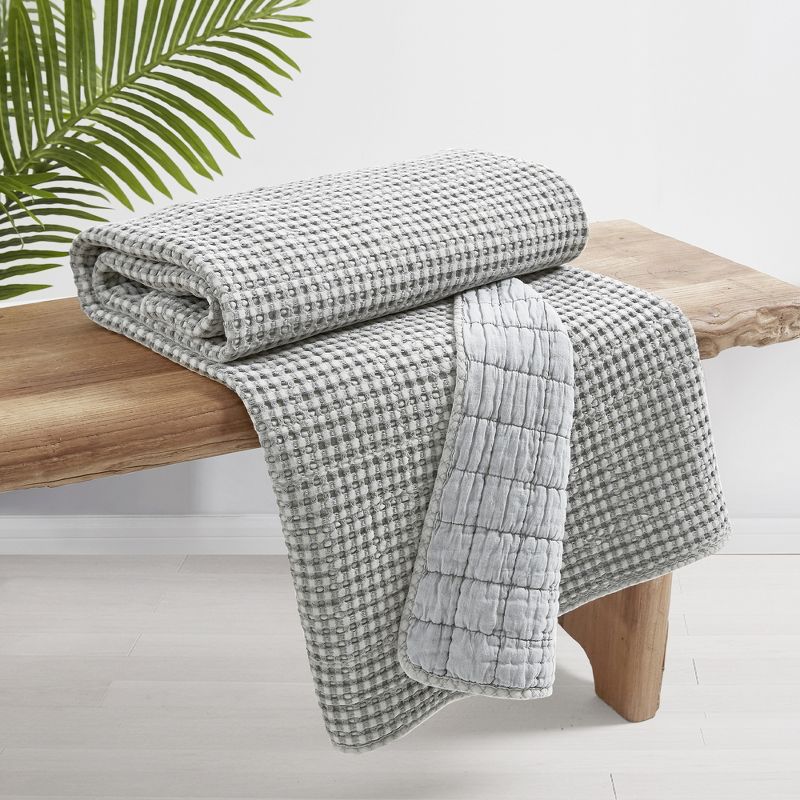 Mills Waffle Quilted Throw - Levtex Home, 2 of 7