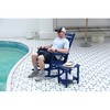 TiramisuBest Oversized Rocking Chair with Wood-Texture,Outdoor Rocking Chair for Adults,All Weather Resistant Porch Rocker for Lawn Garden,Black - 2 of 4