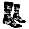 Crazy Socks, The Godfather Logos, Funny Novelty Socks, Large - 3 of 3