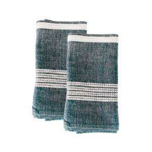 Slickblue Cotton Cloth Napkins, Handwoven Striped Dinner Napkin, Classic Style, 20x20 Inch, Multiple Colors, 2 or 4 Pack - 1 of 3