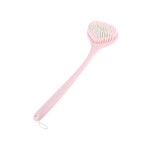 Unique Bargains Long Handle Bath Brush Body Scrubber for Bathroom 16.14"x4.72"x1.57" 1 Pc - 1 of 4