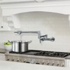 WOWOW Wall Mounted Pot Filler with Hot Cold Water control - 3 of 4