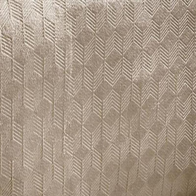 Amrani Bedcover Embossed Blanket Soft Premium Microplush Taupe by Plazatex, 3 of 4