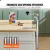 VEVOR Commercial Can Opener, Heavy-Duty Manual Tabletop Cans Opener for Cans Up to 11.8 in Height, Height-Adjustable, Silver - 2 of 4
