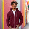 Dalix Lightning Bolt Glow in the Dark Embroidered Zip Hoodie Fleece Long Sleeve Pocket Warm Soft Mens - 3 of 4