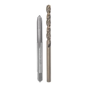 Unique Bargains Cobalt High Speed Steel Straight Flute Twist Drill Bit Tap and Bit Set - 1 of 3