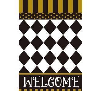 Briarwood Lane Everyday House Flag 40x28 For Outdoor Checkerboard House Flag - 1 of 3