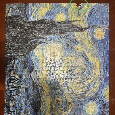 1000 Piece Van Gogh Starry Sky Jigsaw Puzzle – Little Tokyo SA