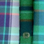 midnight vine medallion plaid