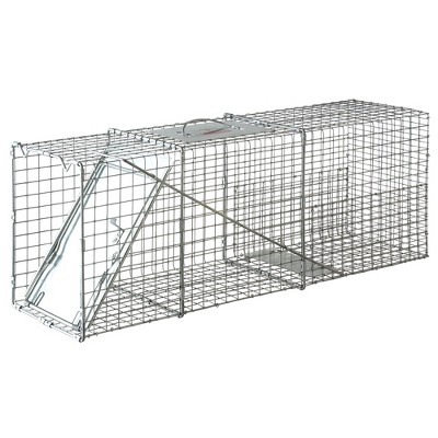 Iron Rat Mouse Trap Cage Single Door Live Animal Trap Compatible Indoor  Outdoor Small Animal