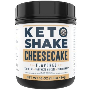 Cheesecake Keto Meal Replacement Shake, Low Carb Keto Protein Powder Mix with MCTs & Collagen Peptides, Left Coast Performance - 1 of 4