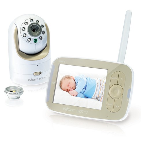 Motorola indoor Baby Smart Video Baby Monitor with Wi-Fi & 3.5 Color LCD  Parent Unit, Night Vision, Two-Way Audio, Room Temperature Display & 5