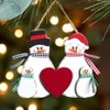 The Lakeside Collection Christmas Personalized Snowman Family Ornament - 2 of 2
