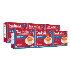 Tea India Orange Pekoe Black Tea, 80 individual Bags, 6 Count - 1 of 4
